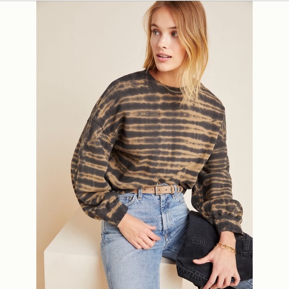 agolde tie dye sweatshirt